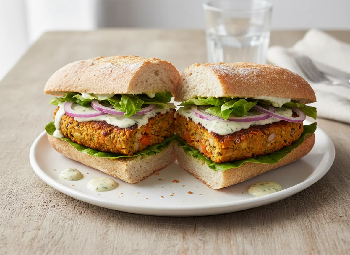 Vegetable Sub Sandwich photo