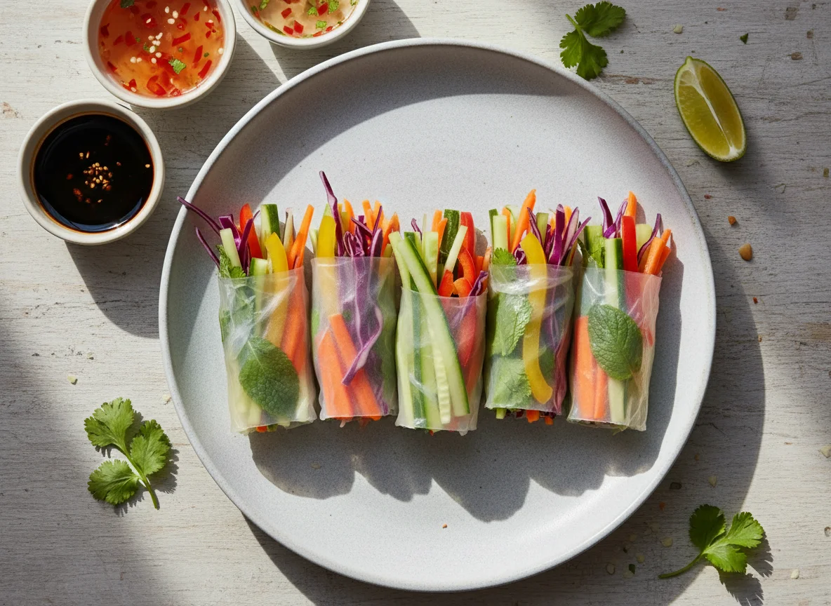 Vegetable Summer Rolls photo