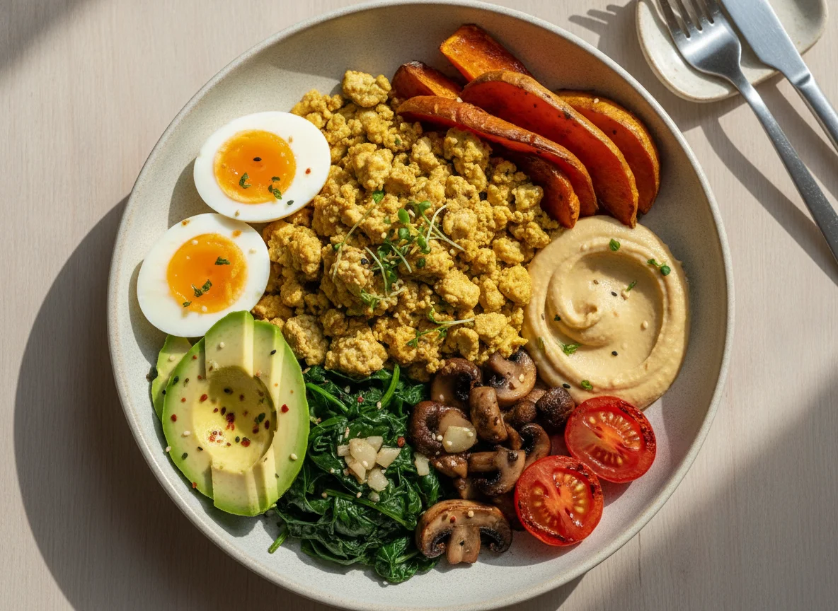 Vegetarian Breakfast Bowl photo