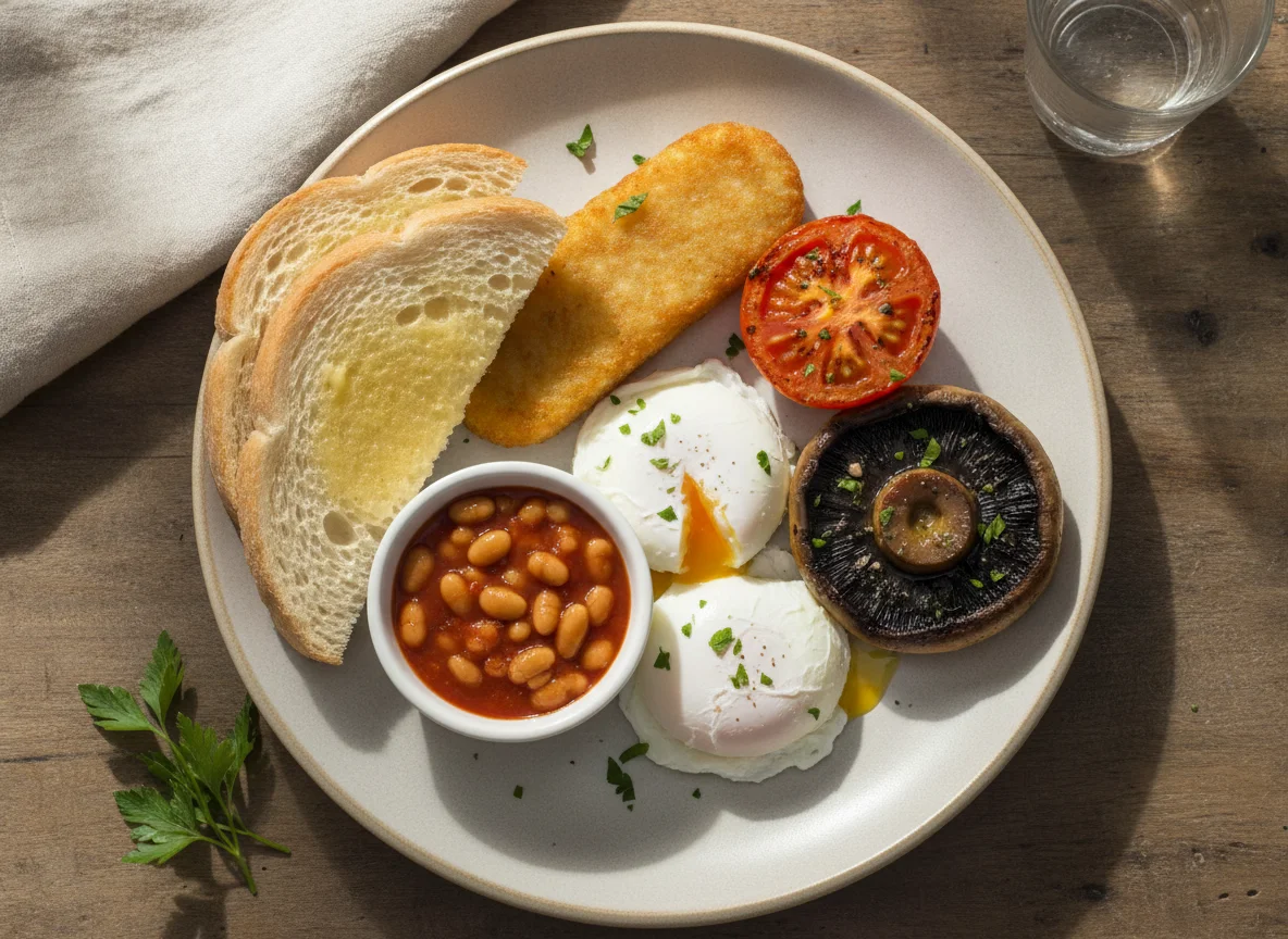 Vegetarian English Breakfast photo