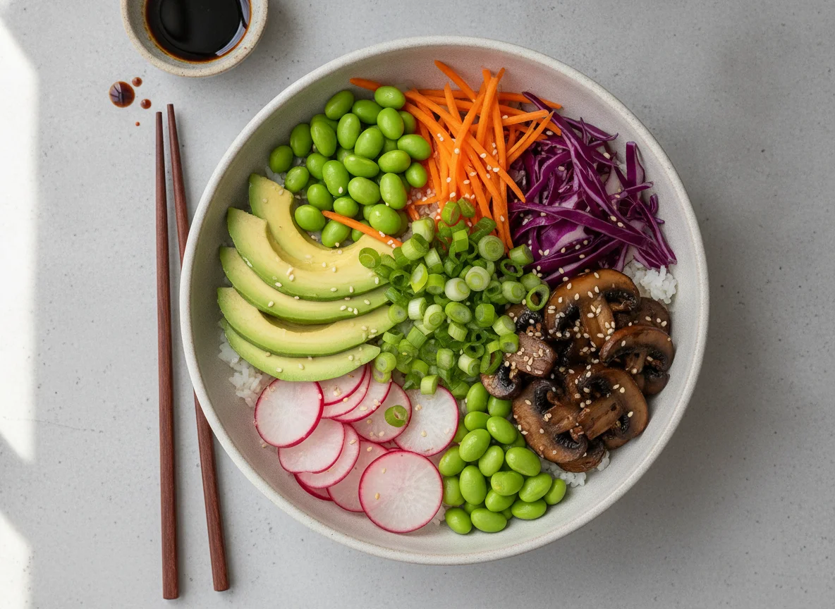 Vegetarian Poke Bowl photo