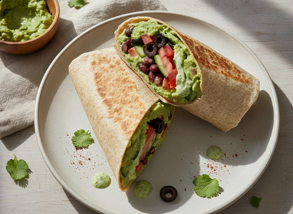 Vegetarian Tortilla Wrap photo