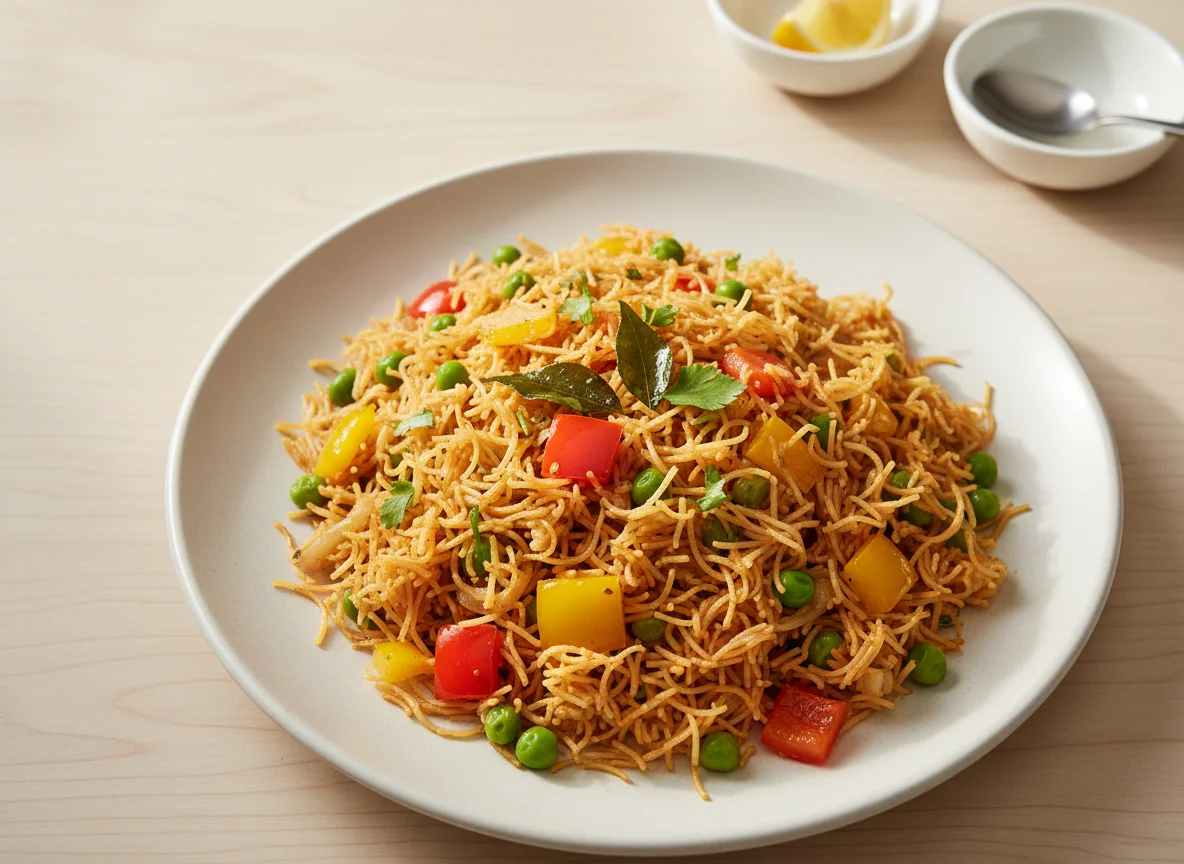 Vermicelli Upma with Vegetables photo