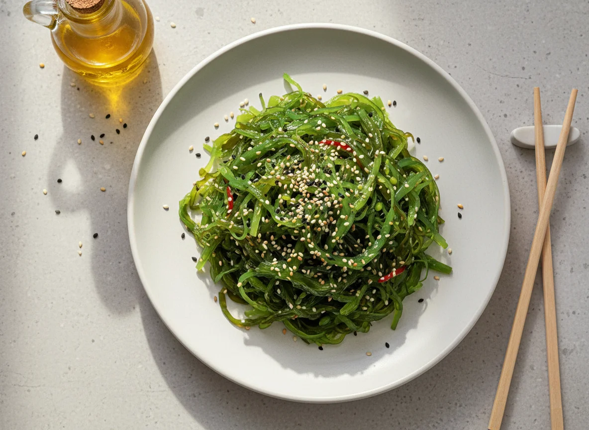 Wakame Seaweed Salad photo