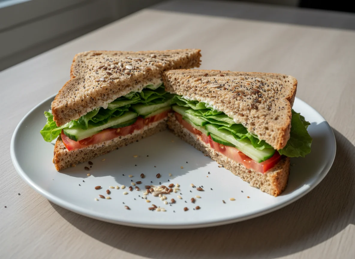 Wholemeal Seeded Sandwich photo