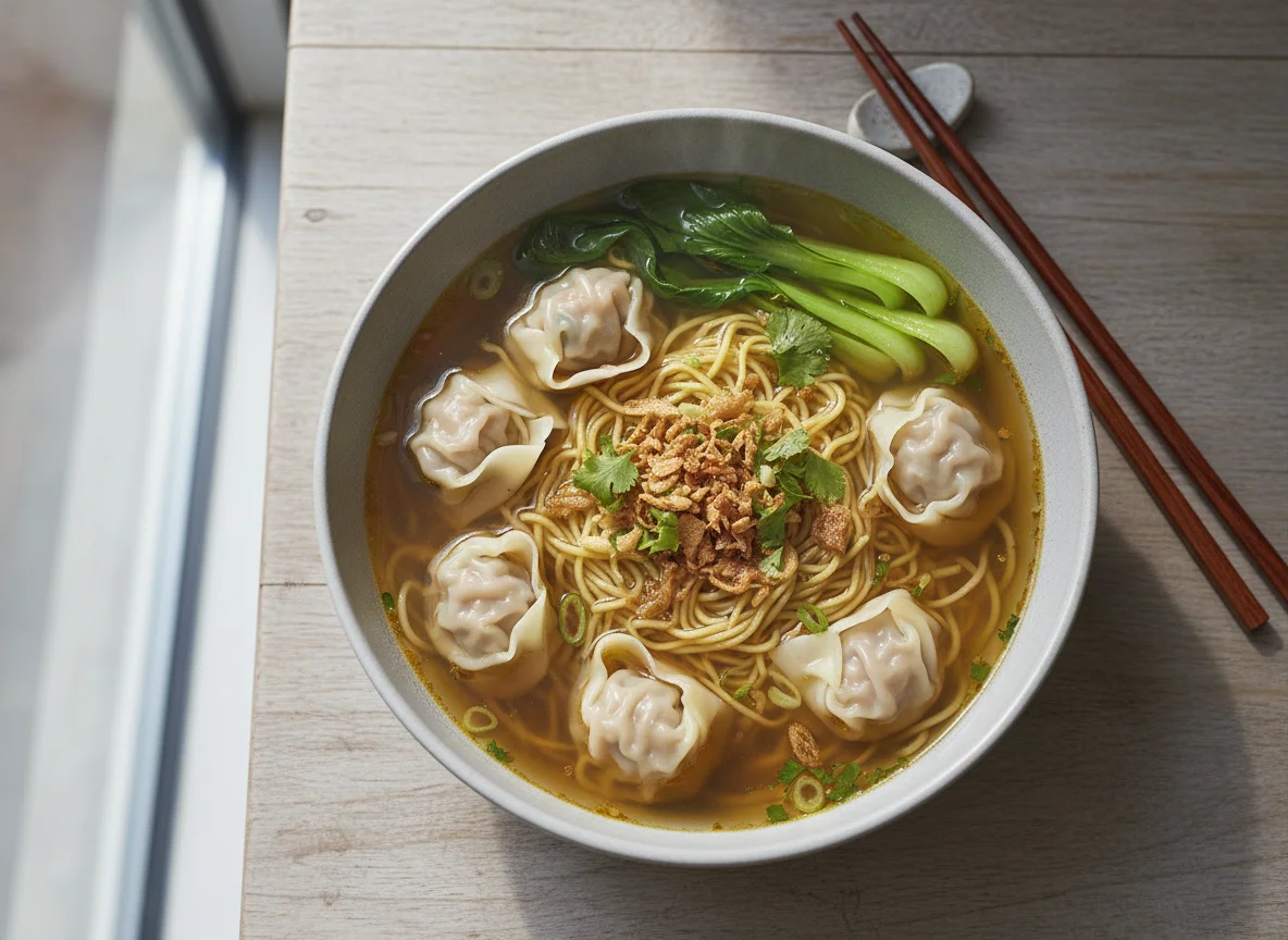 Wonton Noodle Soup photo