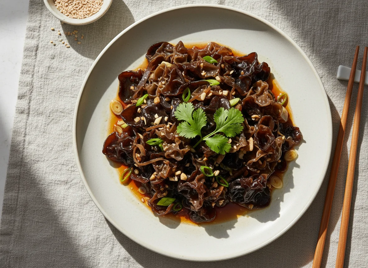 Wood Ear Mushroom Salad photo