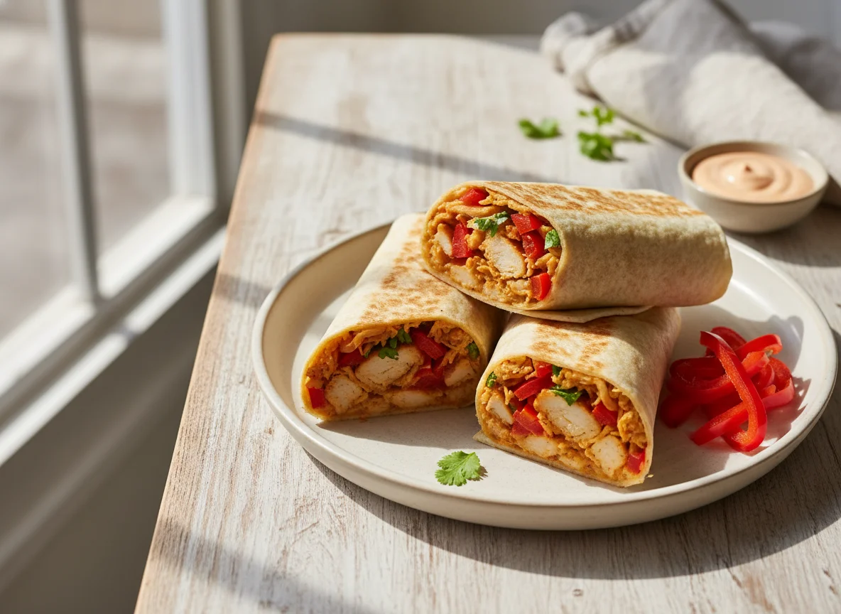 Wraps with Red Pepper photo