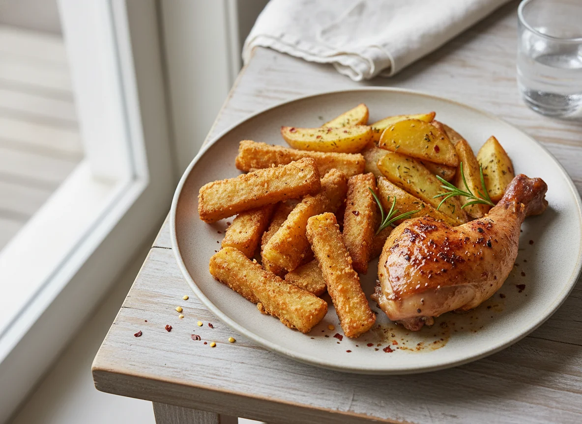 Yam and Chicken photo