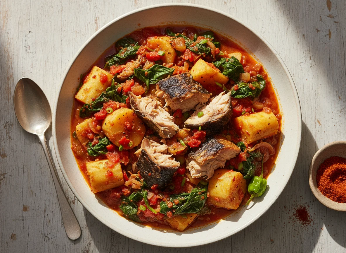 Yam and Vegetable Stew photo