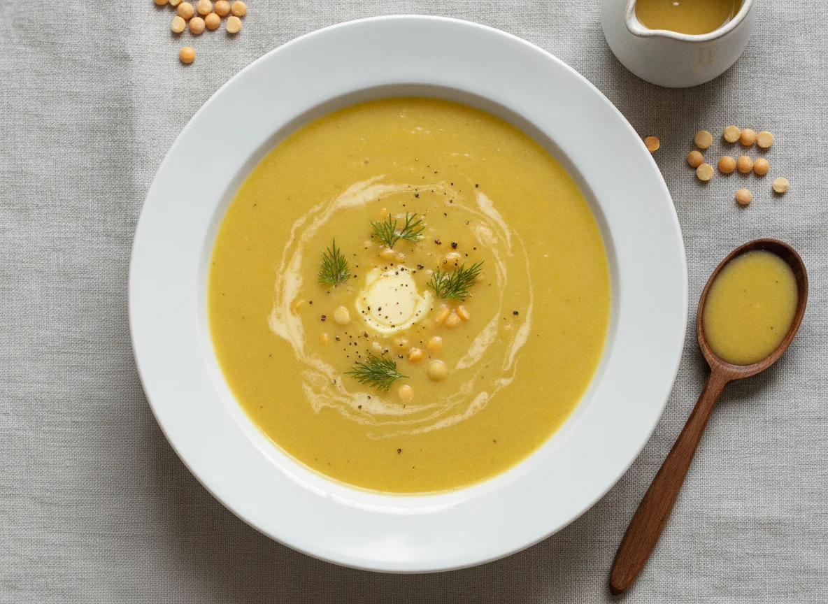 Yellow Pea Soup photo