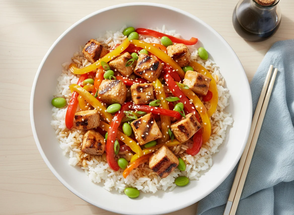 YO! Chicken & Sweet Pepper Poke photo