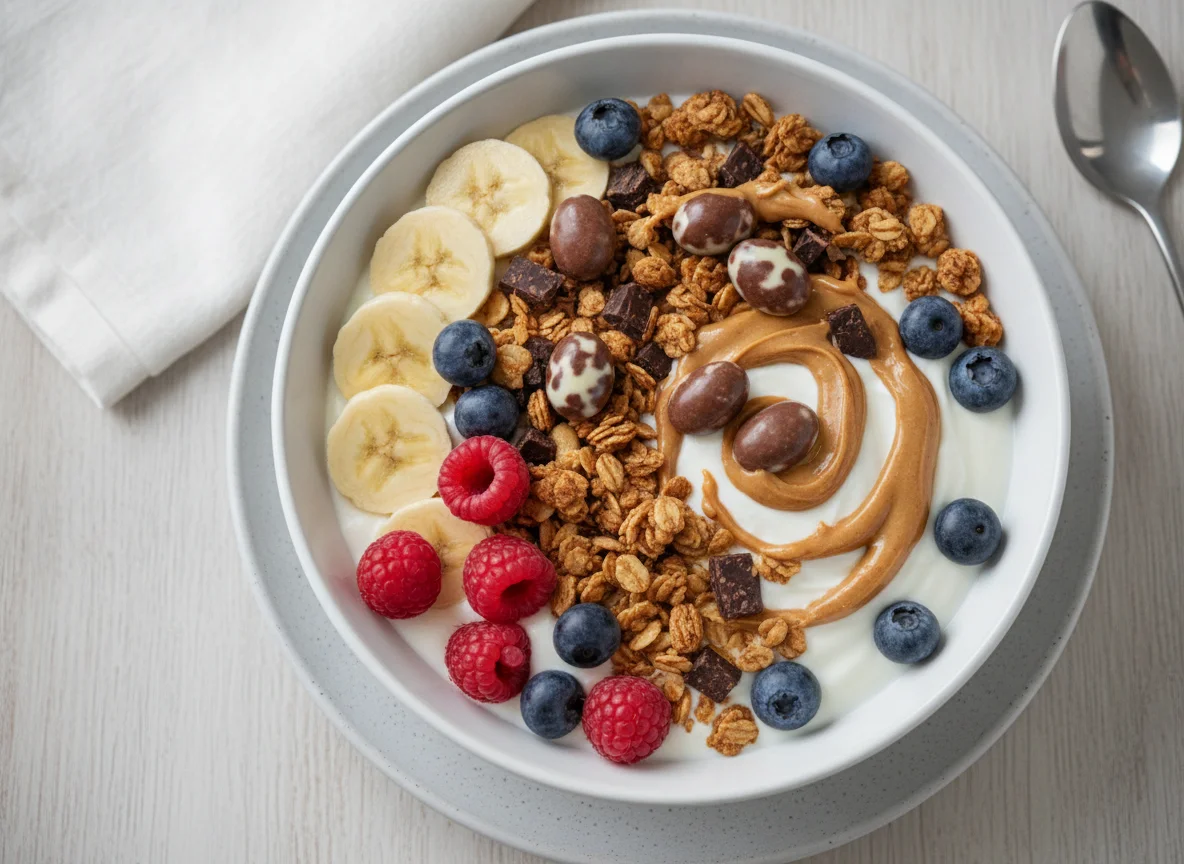 Yogurt Bowl Banane & Berry Crunch photo