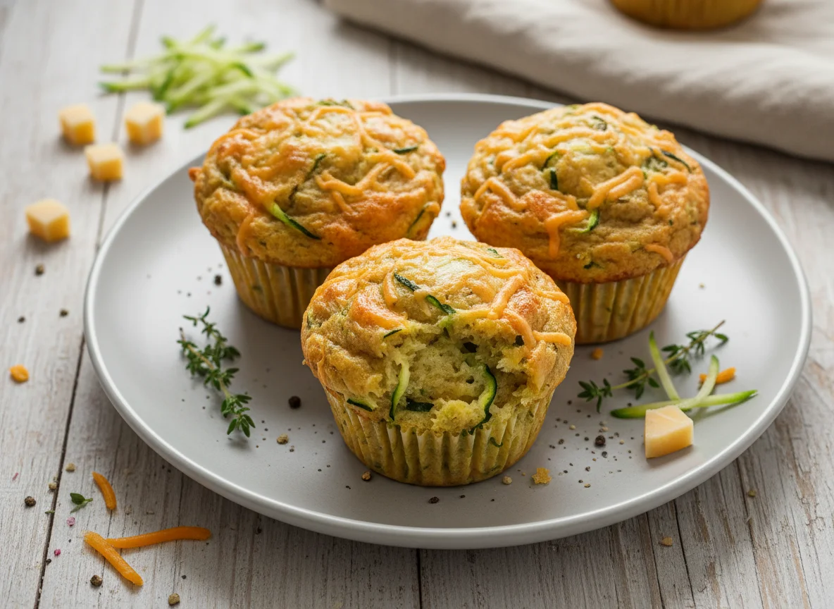 Zucchini and Cheese Muffin photo
