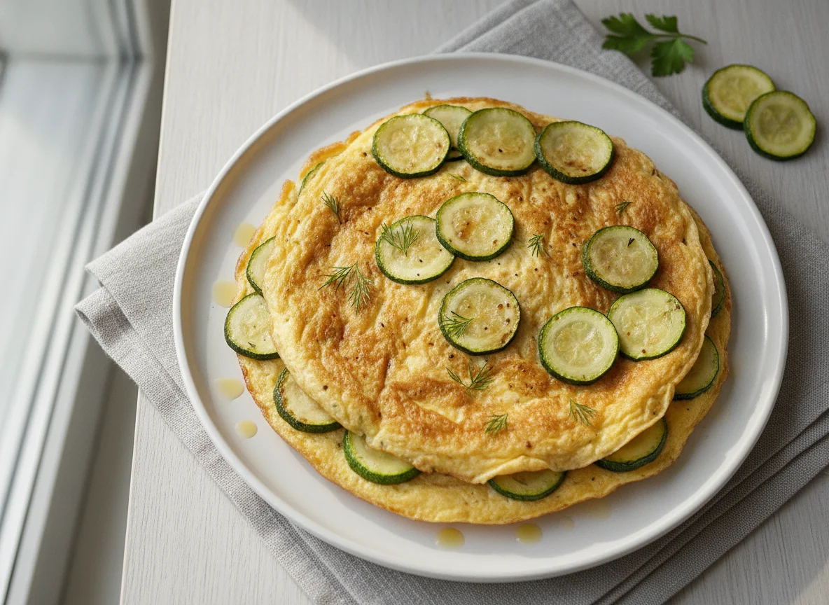 Zucchini Omelette photo