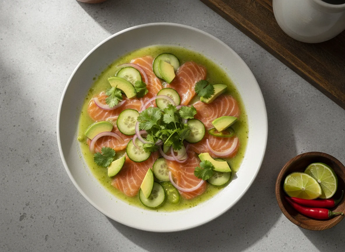 Aguachile de Salmón photo