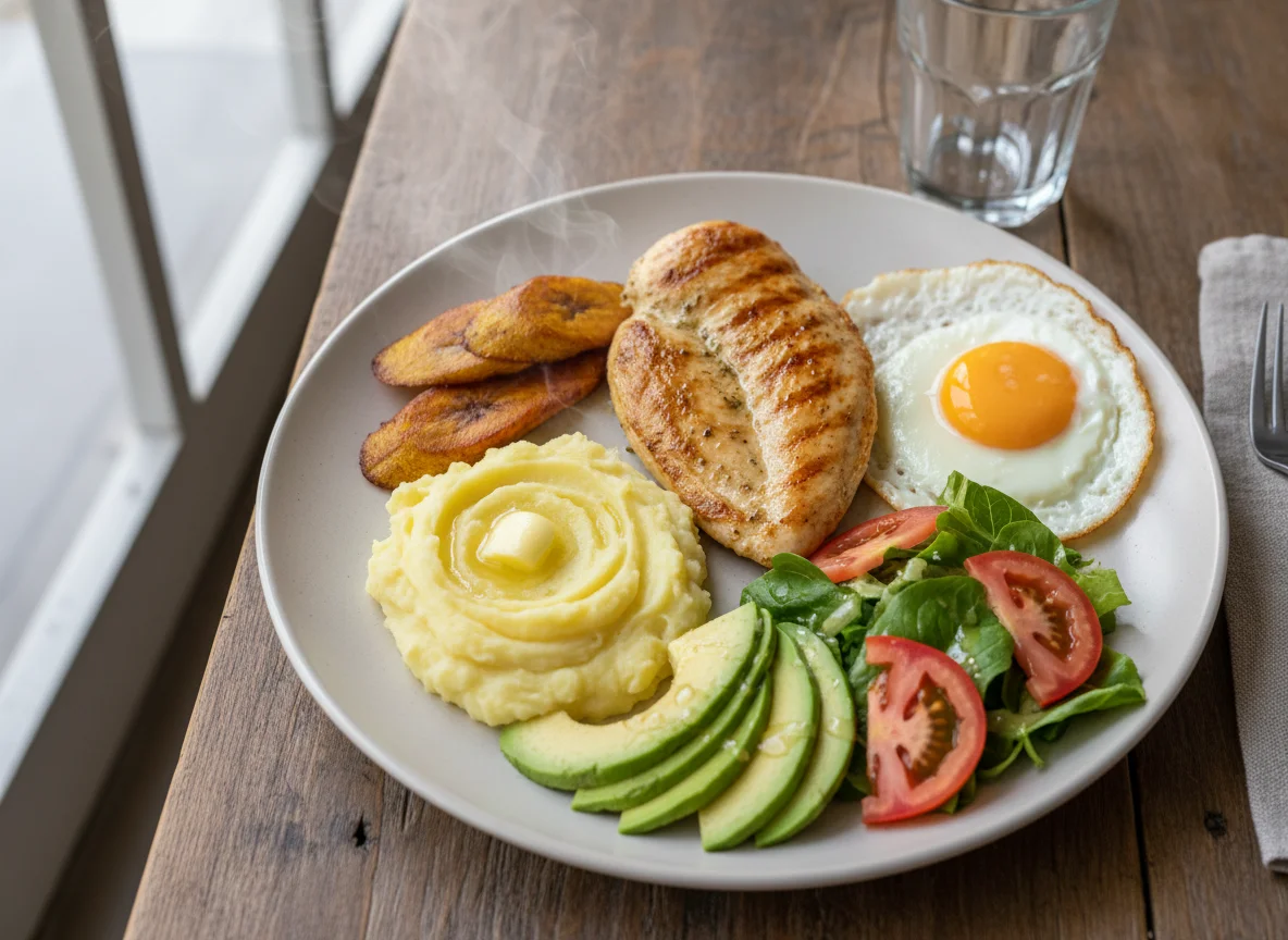 Almuerzo Colombiano con Pechuga photo