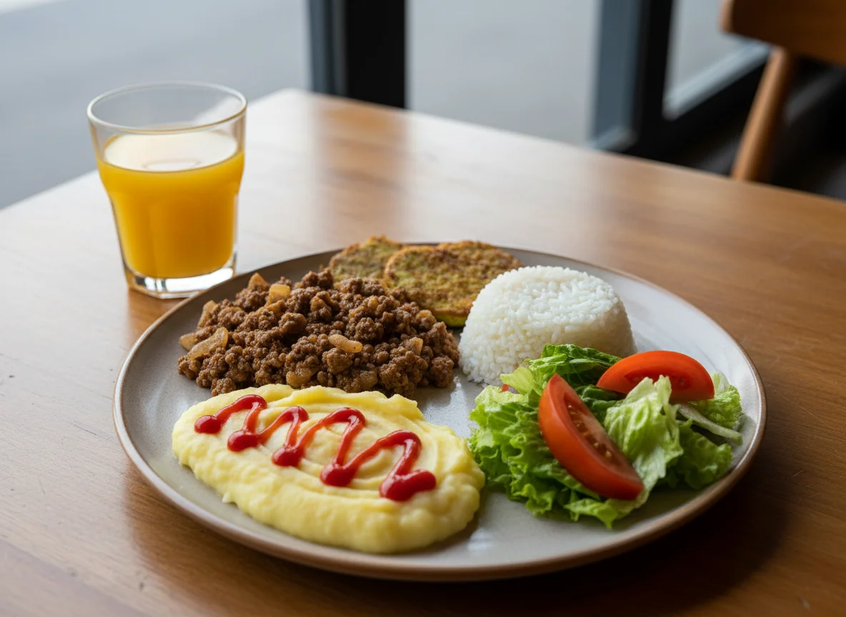 Almuerzo variado chileno photo