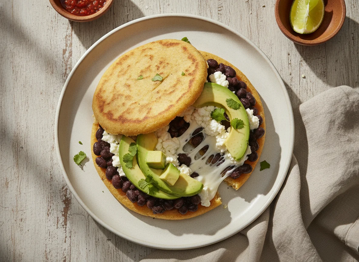 Arepa rellena photo
