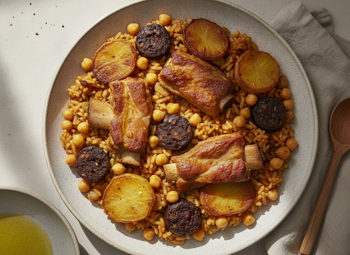Arroz al horno photo