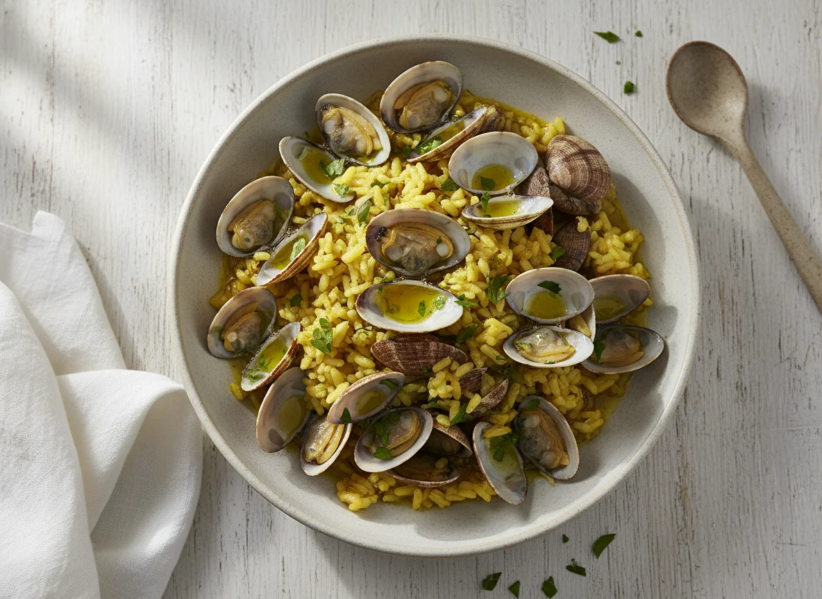 Arroz con almejas photo