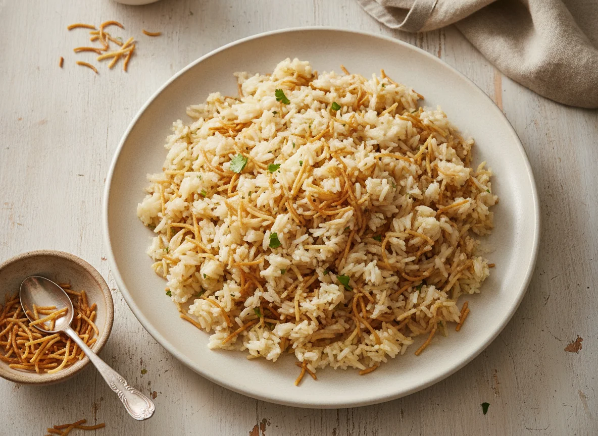 Arroz con fideos photo