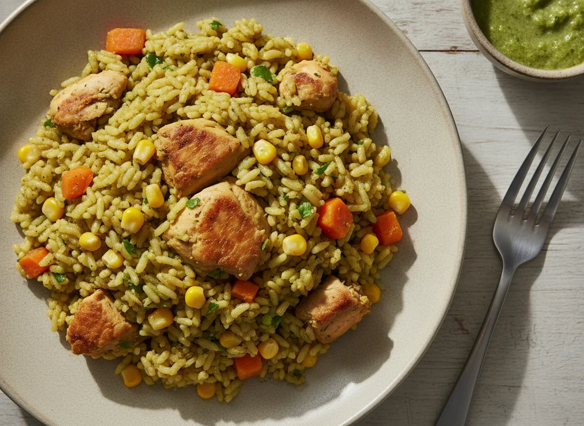 Arroz con Pollo Peruano photo