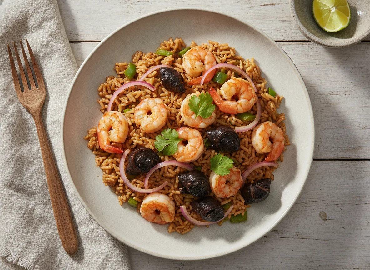 Arroz Marinero Ecuatoriano photo