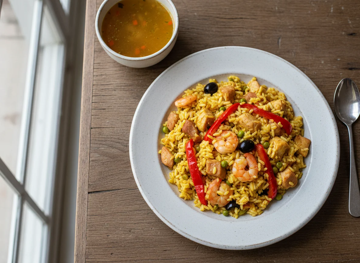 Arroz mixto photo