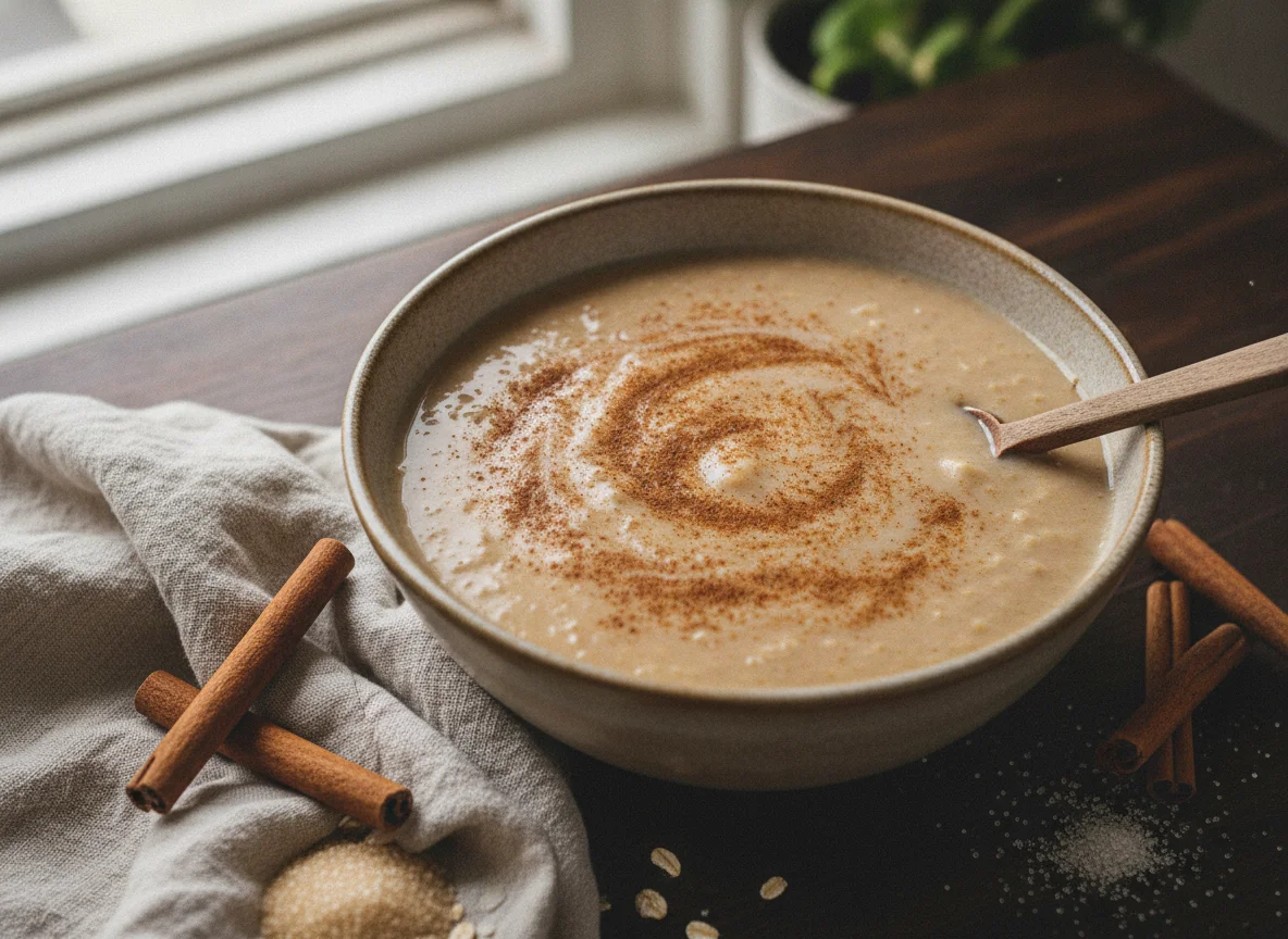 Atole de avena photo