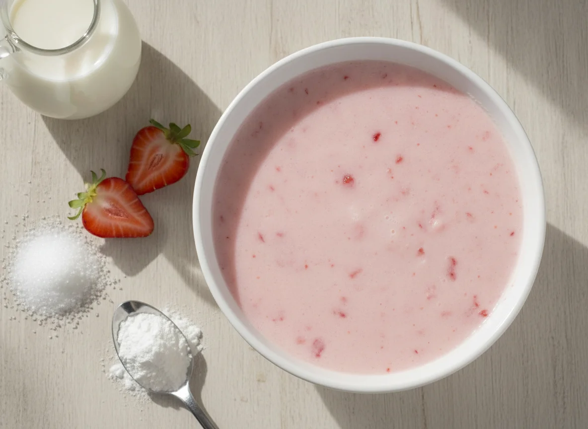 Atole de fresa photo