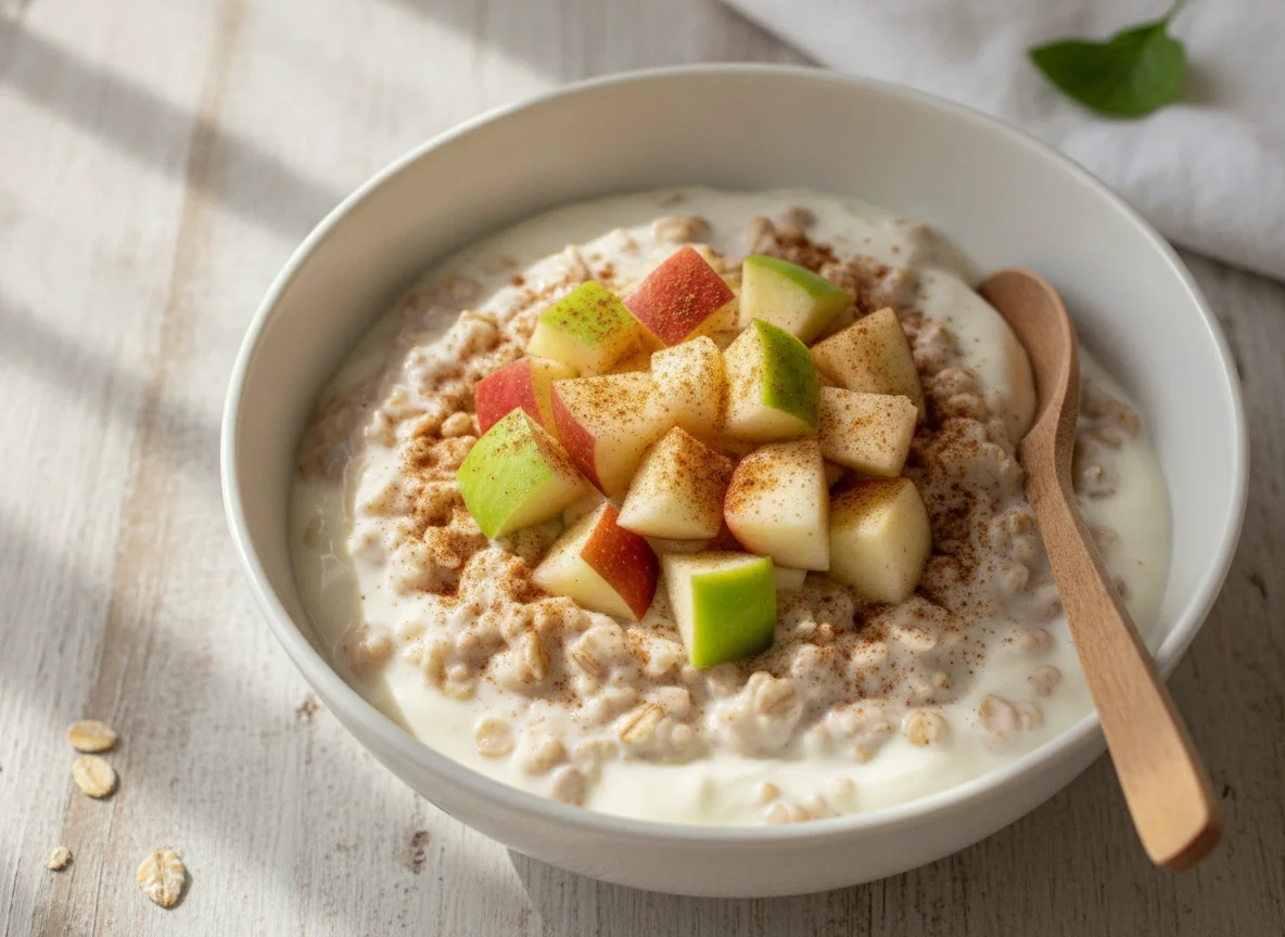 Avena con yogurt photo