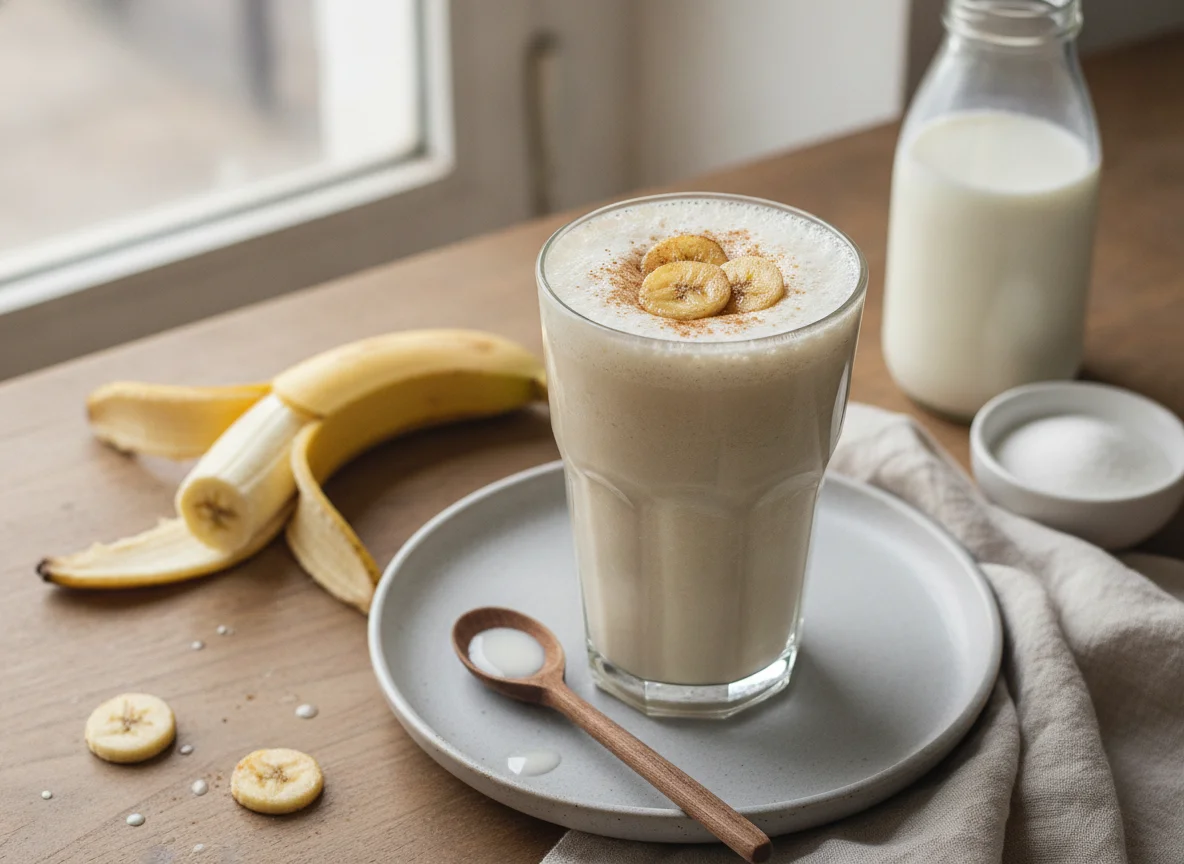 Batido de banano photo