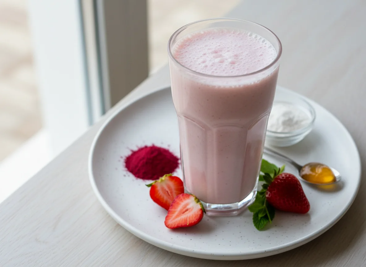 Batido de Proteína Sabor Fresa photo