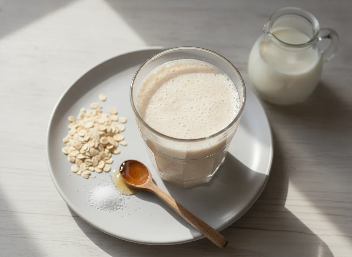 Bebida de avena photo