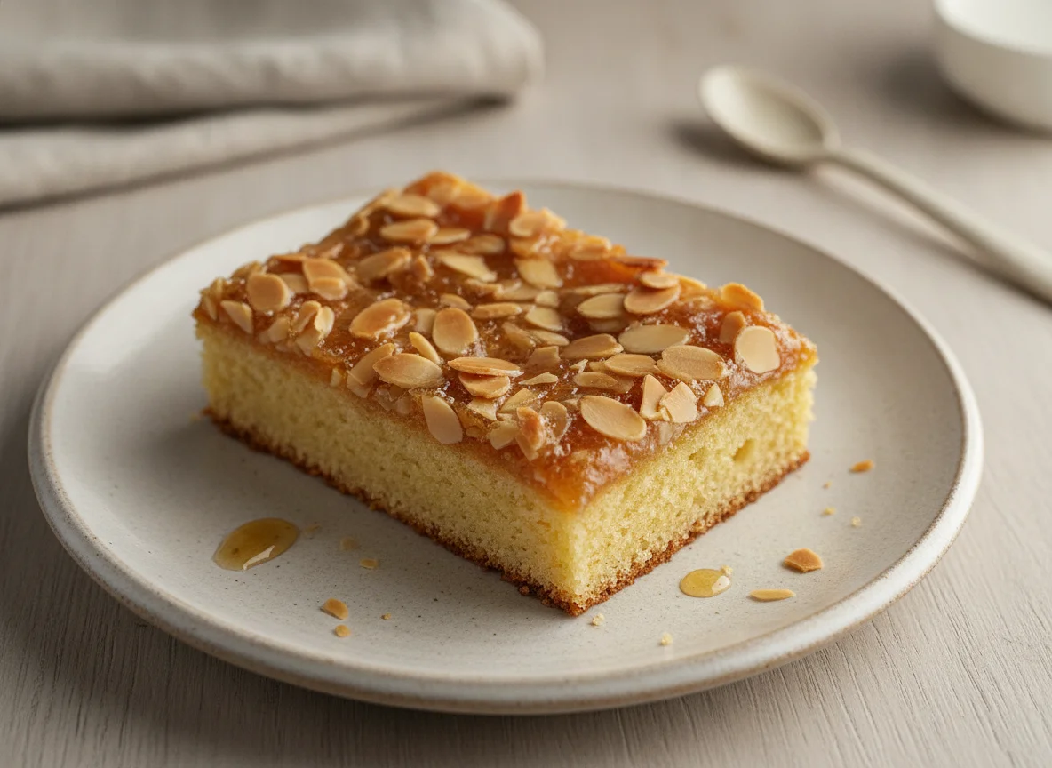 Bienenstich (Pastel de picadura de abeja) photo
