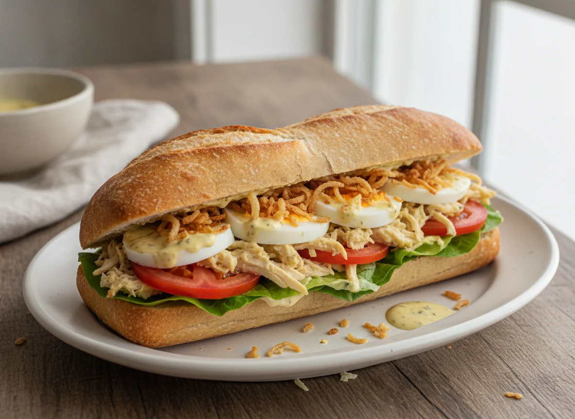 Bocadillo de Pollo con Remoulade photo