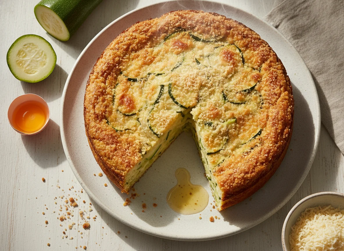 Budín de zapallitos italianos photo