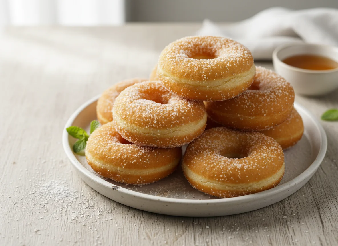 Buñuelos de azúcar photo