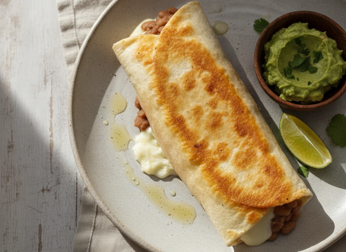 Burrito de harina photo