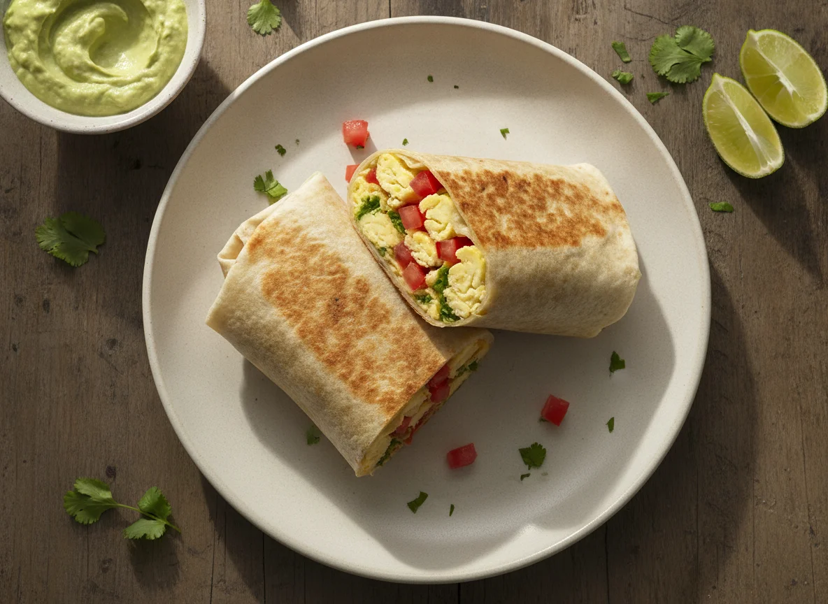 Burritos de desayuno photo
