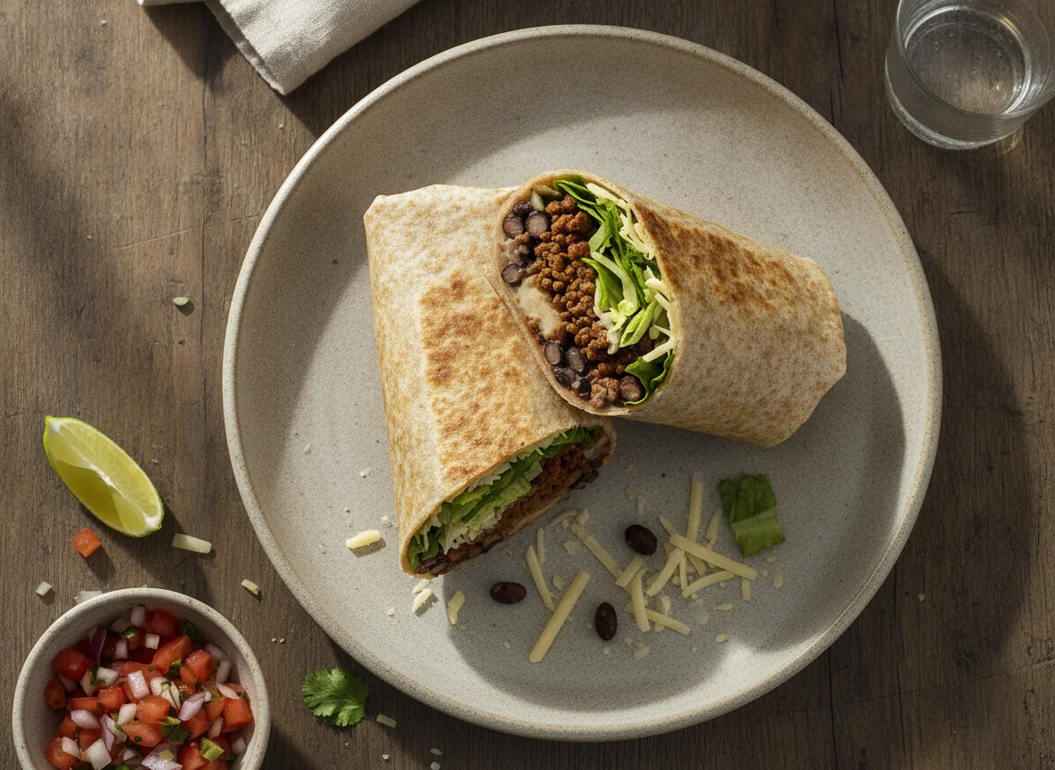 Burritos de trigo integral photo