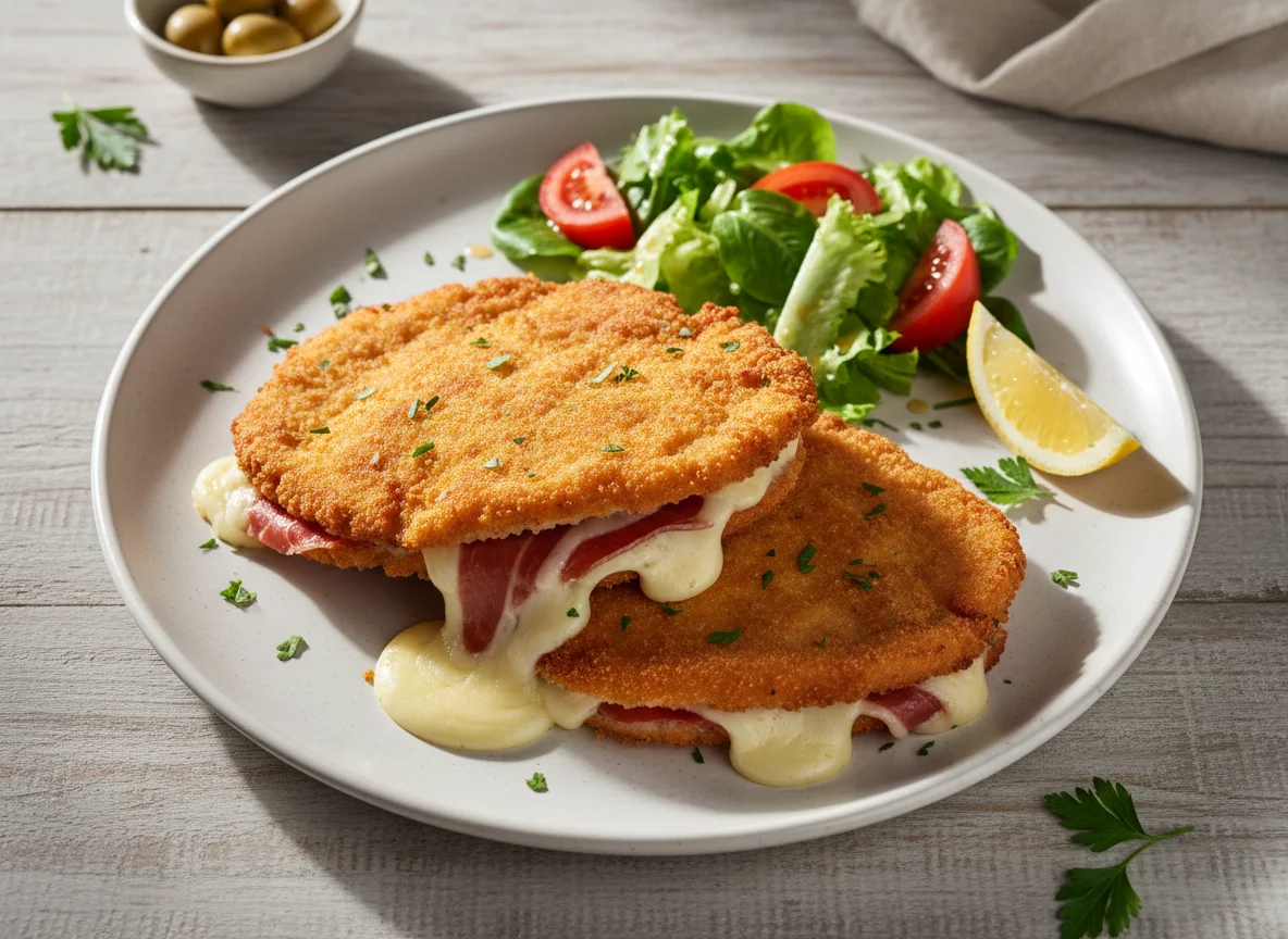 Cachopo de lomo de cerdo photo