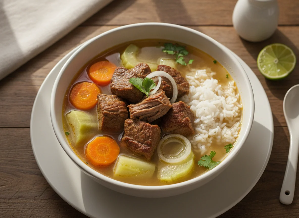 Caldo de Res Guatemalteco photo