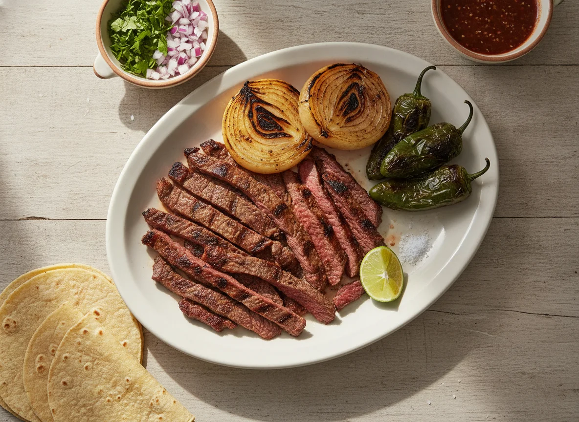 Carne Asada con Guarniciones photo