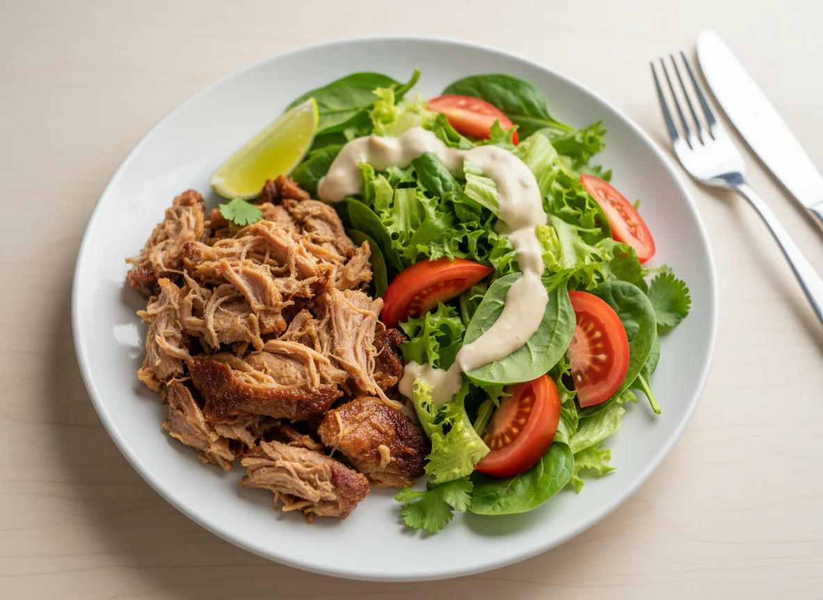Carnitas y Ensalada photo