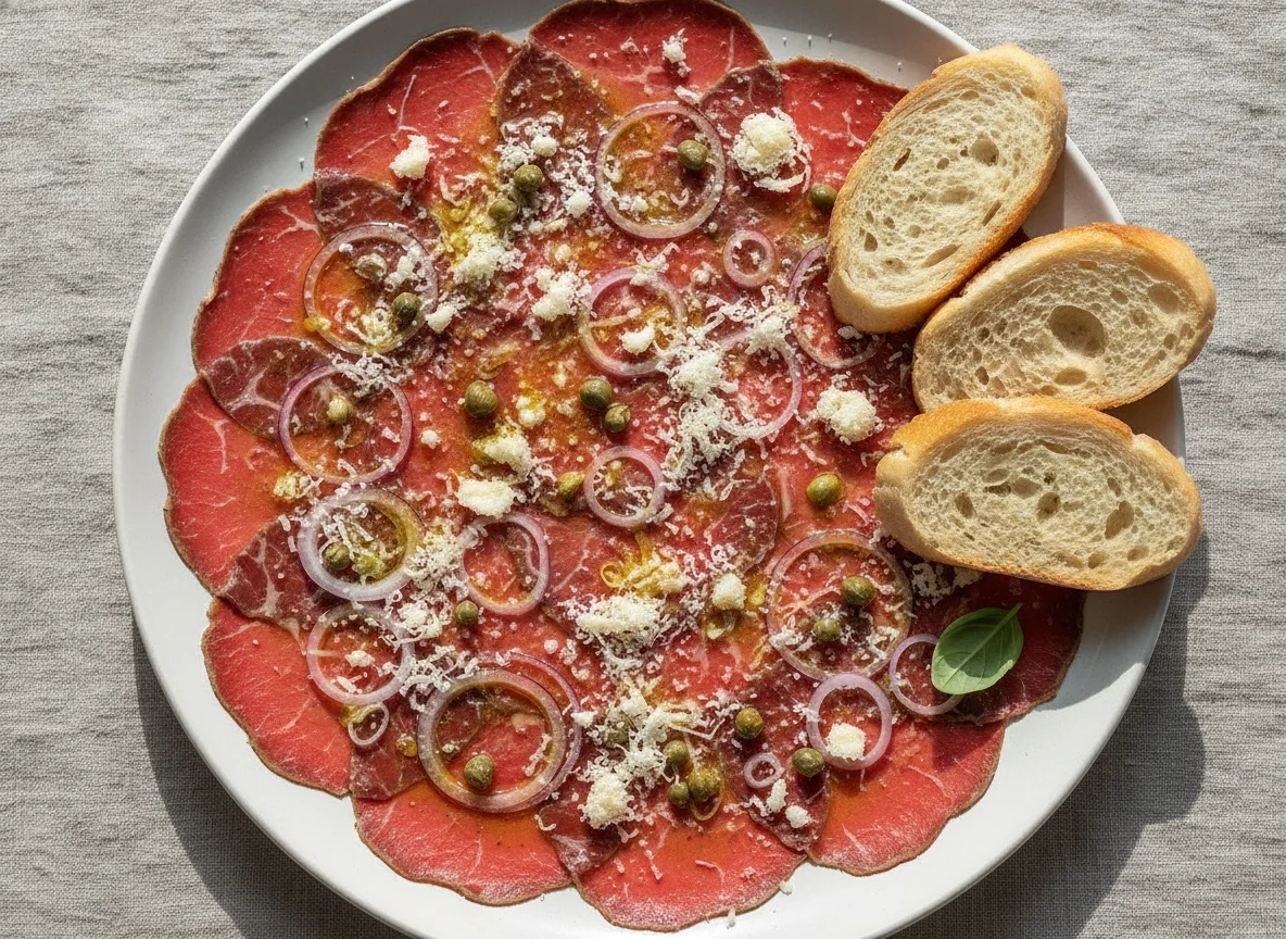 Carpaccio de ternera photo