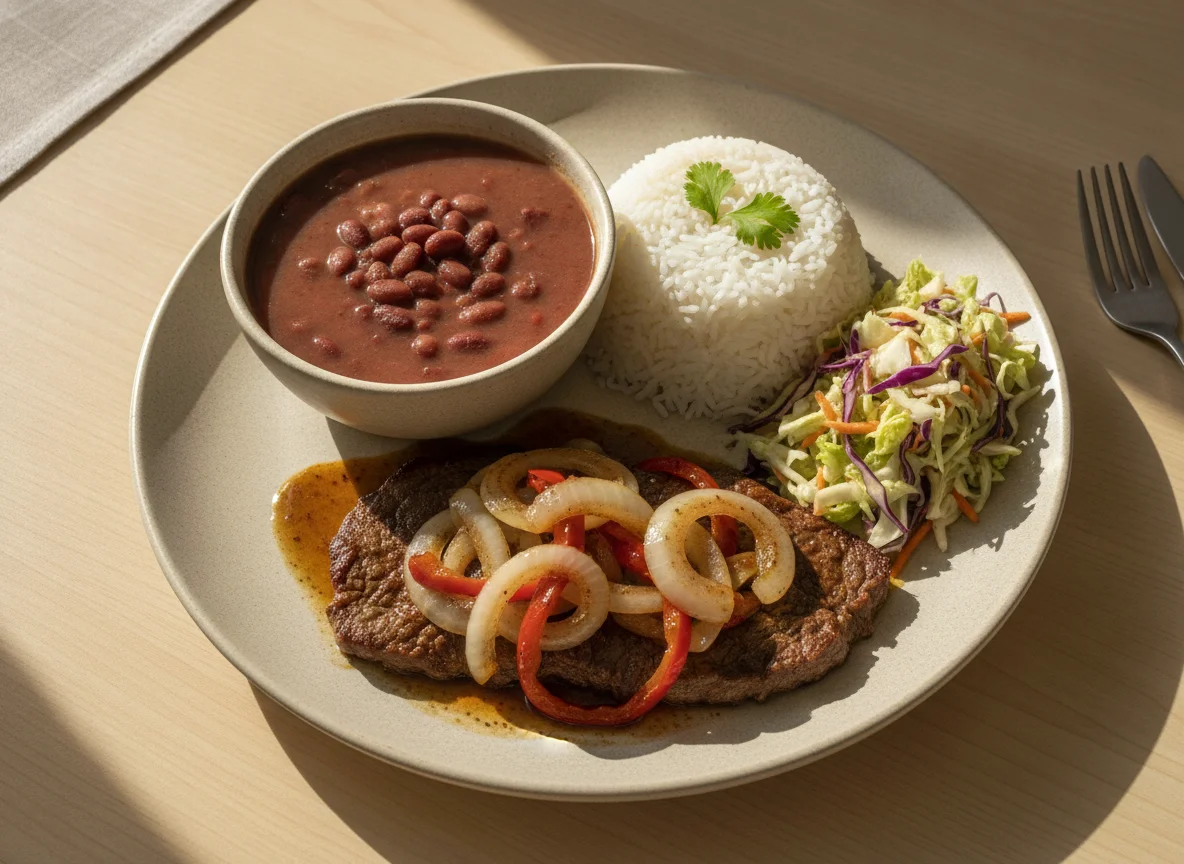 Casado con Bistec Encebollado photo