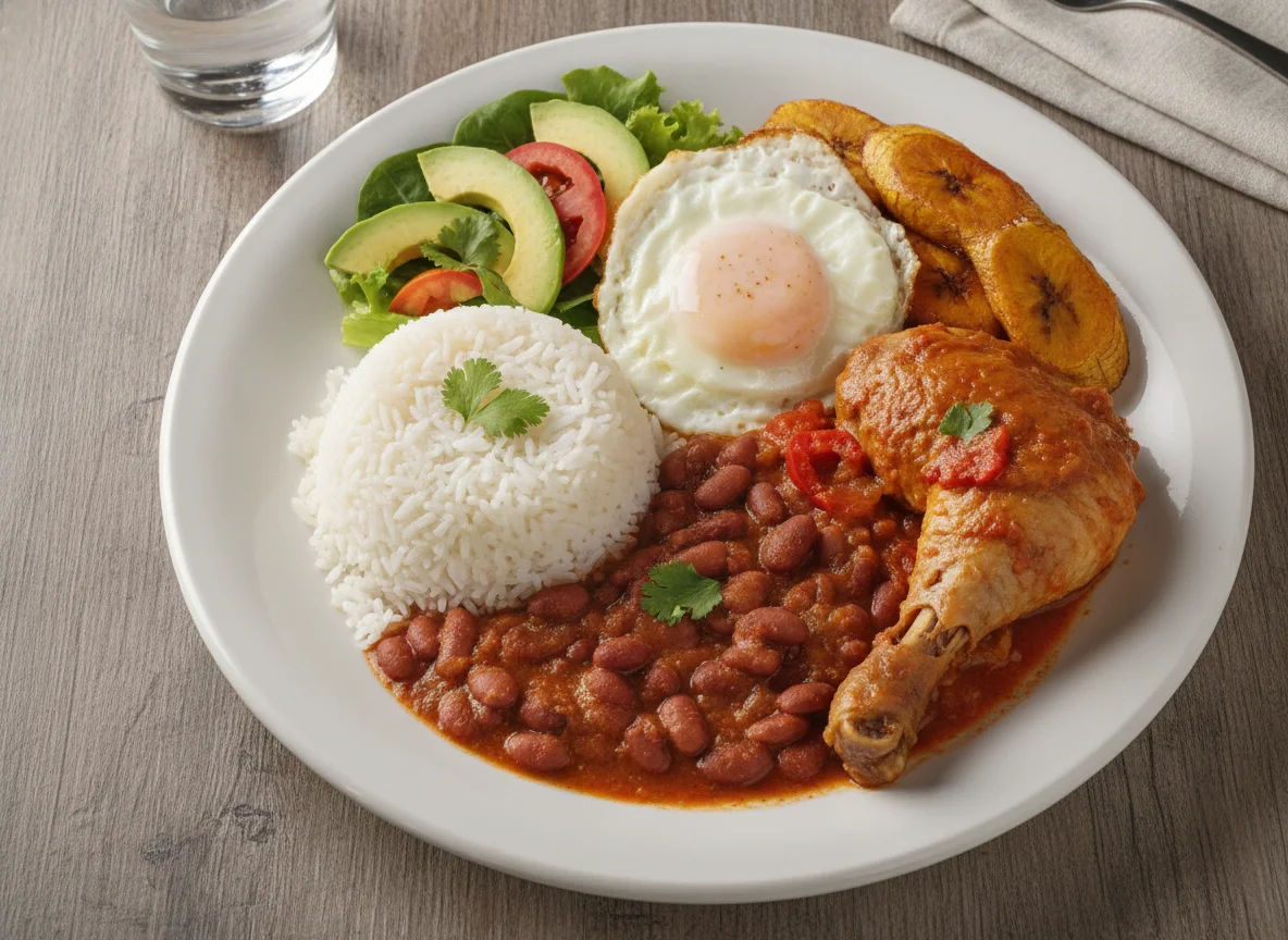 Casado con pollo photo