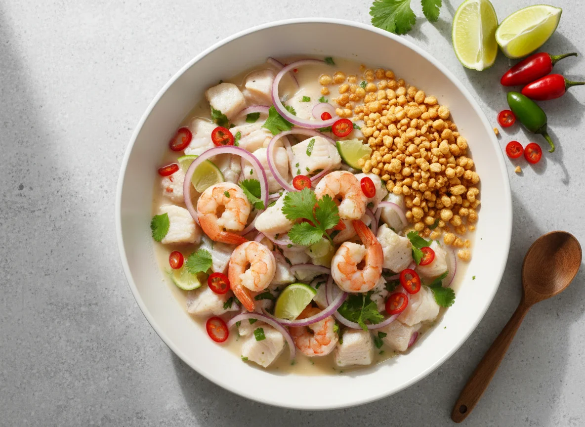 Ceviche mixto photo
